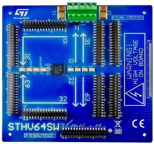 64-канальный высоковольтный аналоговый коммутатор компании STMicroelectronics позволит создавать портативные приборы промышленной и медицинской визуализации