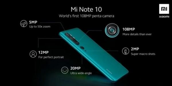 <br />
        108 Мп камера Xiaomi Mi Note 10 Pro бьёт все рекорды<br />
    