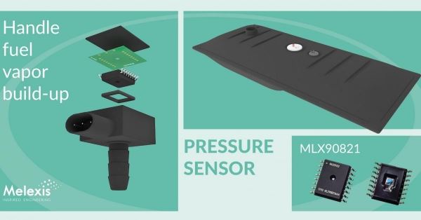 Melexis выпустила микросхему датчика относительного давления для автомобильных приложений