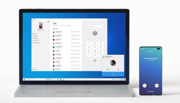 Windows 10 научили принимать телефонные звонки на компьютер
