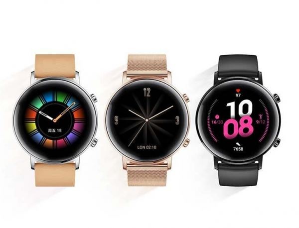 Стартовали продажи умных часов Huawei Watch GT 2 в безрамочном дизайне